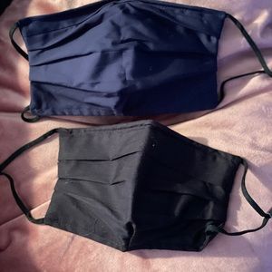 3 pks Universal Thread Adult Reusable Face Masks - Navy, Black